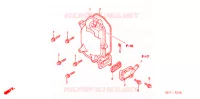 COUVRE CULASSE pour Honda 50 SMART DIO DX de 2003