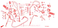 LEVIER DE GUIDON   CABLE   COMMODO (DISQUE) pour Honda 50 SMART DIO DX de 2003