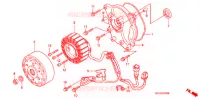 ROTOR   STATOR pour Honda 50 SMART DIO DX de 2003