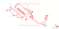 SILENCIEUX D'ECHAPPEMENT pour Honda 50 SMART DIO DX de 2003