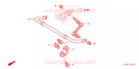 BARRE ANTI ROULIS pour Honda FOURTRAX 650 RINCON de 2003