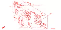 ETRIER DE FREIN AVANT GAUCHE pour Honda XR 230 de 2005