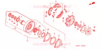 EMBRAYAGE UNIDIRECTIONNEL pour Honda BIZ 125 PARTIDA ELÉTRICA de 2006