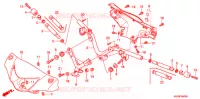 GUIDON   CARENAGE (1) pour Honda BIZ 125 DISCO DELANTERO de 2006