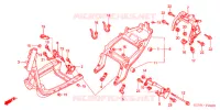 CADRE pour Honda 50 SMART DIO Z4 de 2006
