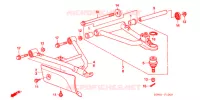 TRIANGLES AVANT pour Honda FOURTRAX 500 FOREMAN 4X4 Electric Shift de 2006