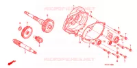 BOITE DE VITESSES pour Honda PANTHEON 125 FES de 2003