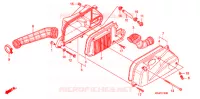 FILTRE A AIR (FES1253 5) (FES1503 5) pour Honda PANTHEON 125 FES de 2005