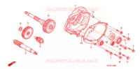 BOITE DE VITESSES pour Honda S WING 125 FES de 2007