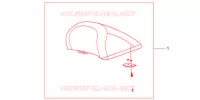 DOSSERET pour Honda S WING 125 FES de 2007