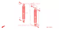 AMORTISSEUR ARRIERE pour Honda S WING 150 FES ABS de 2007