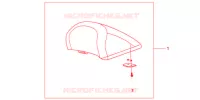 DOSSERET pour Honda S WING 150 FES ABS de 2007