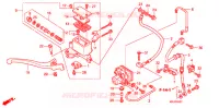 MAITRE CYLINDRE DE FREIN AVANT (FES125A) (FES150A) pour Honda S WING 150 FES ABS de 2007