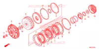 EMBRAYAGE (BAS) pour Honda FOURTRAX 680 RINCON de 2016