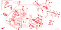 GUIDON   TE DE FOURCHE pour Honda CB 500 X de 2016
