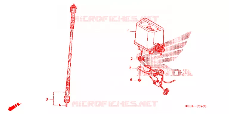 COMPTEUR Honda MOTO 250 CRF 2007  CRF250X7