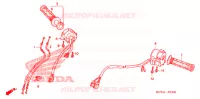 COMMODO   LEVIER   CABLE pour Honda VFR 800 INTERCEPTOR TRICOLOR de 2007