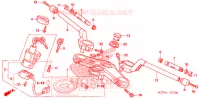 GUIDON   TE DE FOURCHE pour Honda VFR 800 INTERCEPTOR TRICOLOR de 2007