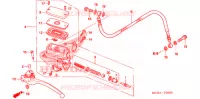 MAITRE CYLINDRE pour Honda VFR 800 INTERCEPTOR TRICOLOR de 2007