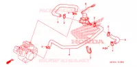 SYSTÈME DE RECYCLAGE DES GAZ pour Honda VFR 800 INTERCEPTOR TRICOLOR de 2007