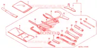 OUTIL pour Honda VFR 800 INTERCEPTOR ABS de 2007
