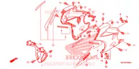 CARENAGES INFERIEUR pour Honda VFR 800 INTERCEPTOR ABS de 2007
