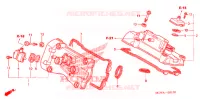 COUVRE CULASSE pour Honda VFR 800 INTERCEPTOR ABS de 2007