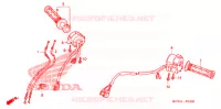 COMMODO   LEVIER   CABLE pour Honda VFR 800 INTERCEPTOR ABS de 2007
