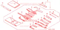 OUTIL pour Honda VFR 800 INTERCEPTOR ABS de 2007