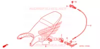 SELLE pour Honda VFR 800 INTERCEPTOR ABS de 2007