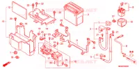 BATTERIE pour Honda VTX 1300 C de 2007