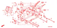 CADRE pour Honda VTX 1300 C de 2007