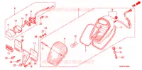 FEU ARRIERE pour Honda VTX 1300 C de 2007