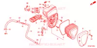 FILTRE A AIR pour Honda VTX 1300 C de 2007