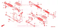 REPOSE PIED pour Honda VTX 1300 C de 2007