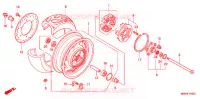 ROUE ARRIERE pour Honda VTX 1300 C de 2007
