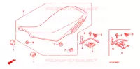SELLE pour Honda TRX 450 R SPORTRAX Electric Start de 2008