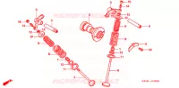 ARBRE A CAMES   SOUPAPE pour Honda XR 230 de 2008