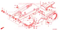 BRAS OSCILLANT pour Honda XR 230 de 2008