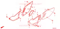 COUVERCLES LATERAUX (XR2308/9) pour Honda XR 230 de 2008
