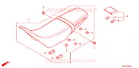 SELLE pour Honda XR 230 de 2008