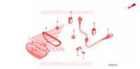 FEU ARRIERE pour Honda FOURTRAX 500 FOREMAN 4X4 Electric Shift de 2009