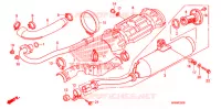 SILENCIEUX D'ECHAPPEMENT pour Honda FOURTRAX 500 FOREMAN 4X4 Electric Shift de 2009