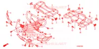 SUPPORT pour Honda FOURTRAX 500 FOREMAN 4X4 Electric Shift de 2009