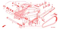 BRAS OSCILLANT pour Honda CBR 1000 RR REPSOL de 2011