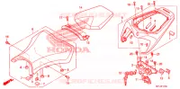SELLE pour Honda CBR 1000 RR REPSOL de 2011
