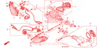 CLIGNOTANT (2) pour Honda CBR 1000 RR BLACK de 2012