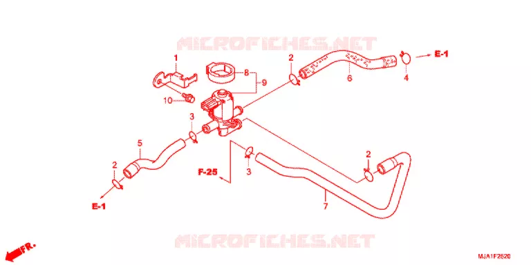 SOUPAPE D'ADMISSION (VT750CA/CS/C2B) Honda MOTO 750 SHADOW 2012  VT750CAC