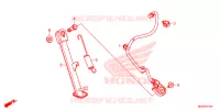 BEQUILLE pour Honda CB 500F ABS BLACK de 2014
