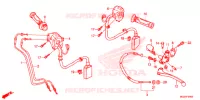 LEVIER DE GUIDON   CABLE   COMMODO pour Honda CB 500F ABS RED de 2014